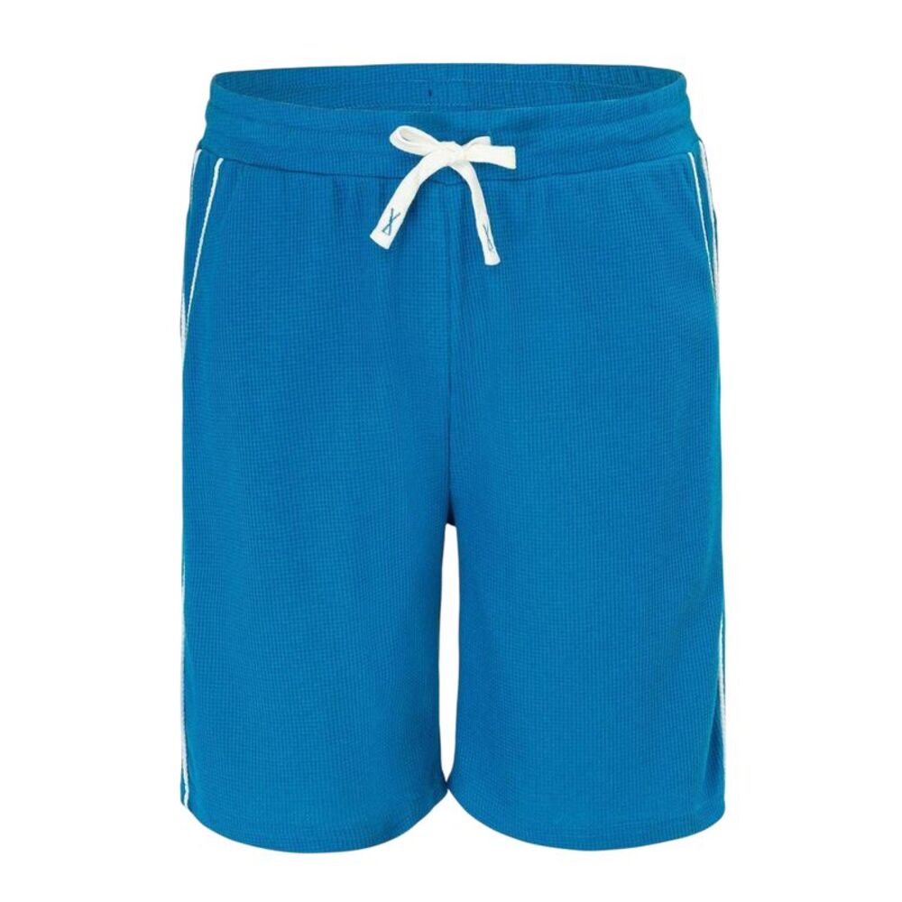Fabric Mens Cotton Blend Shorts / Royal Blue